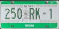 Nummernschilder / Kfz-Kennzeichen Mexiko 2002 2000er