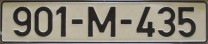 Nummernschilder / Kfz-Kennzeichen Bosnien & Herzegowina 1998 1990er