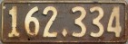 Nummernschilder / Kfz-Kennzeichen Neuseeland 1941 1940er