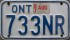 Nummernschilder / Kfz-Kennzeichen Kanada 1987 1980er Ontario