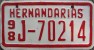 Nummernschilder / Kfz-Kennzeichen Paraguay 1998 1990er Hernandarias