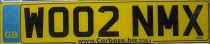 Nummernschilder / Kfz-Kennzeichen Großbritannien 2001 2000er