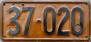 Nummernschilder / Kfz-Kennzeichen Neuseeland 1946 1940er