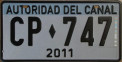 Nummernschilder / Kfz-Kennzeichen Panama 2011 2010er