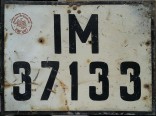 Nummernschilder / Kfz-Kennzeichen Deutschland 1906 1900er