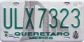 Nummernschilder / Kfz-Kennzeichen Mexiko 1999 1990er Queretaro